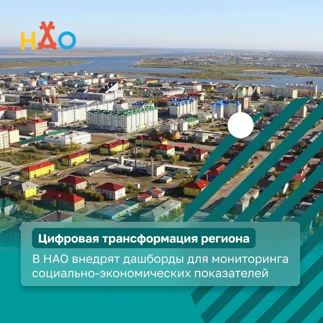 В Ненецком автономном округе создают региональные дашборды, финансируемые из бюджета, чтобы в визуальном виде отслеживать доходы населения, уровень безработицы, доступность медицины и эффективность ведомств.
