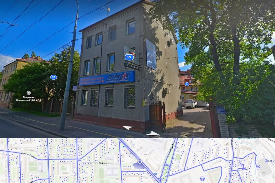 На электронном аукционе продают нежилое трехэтажное здание на Советском проспекте, 59 — общая площадь 316 кв. м, начальная цена 29,92 млн ₽.