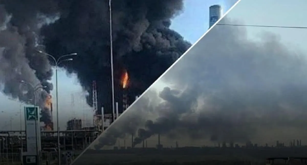 В Генштабе сообщили о повреждениях на нескольких НПЗ и нефтетerminалах в разных регионах России, назвали попавшие установки и резервуары, а также отчитались о дополнительных ударах по военным целям и пунктах управления БПЛА. Степень ущерба уточняется.