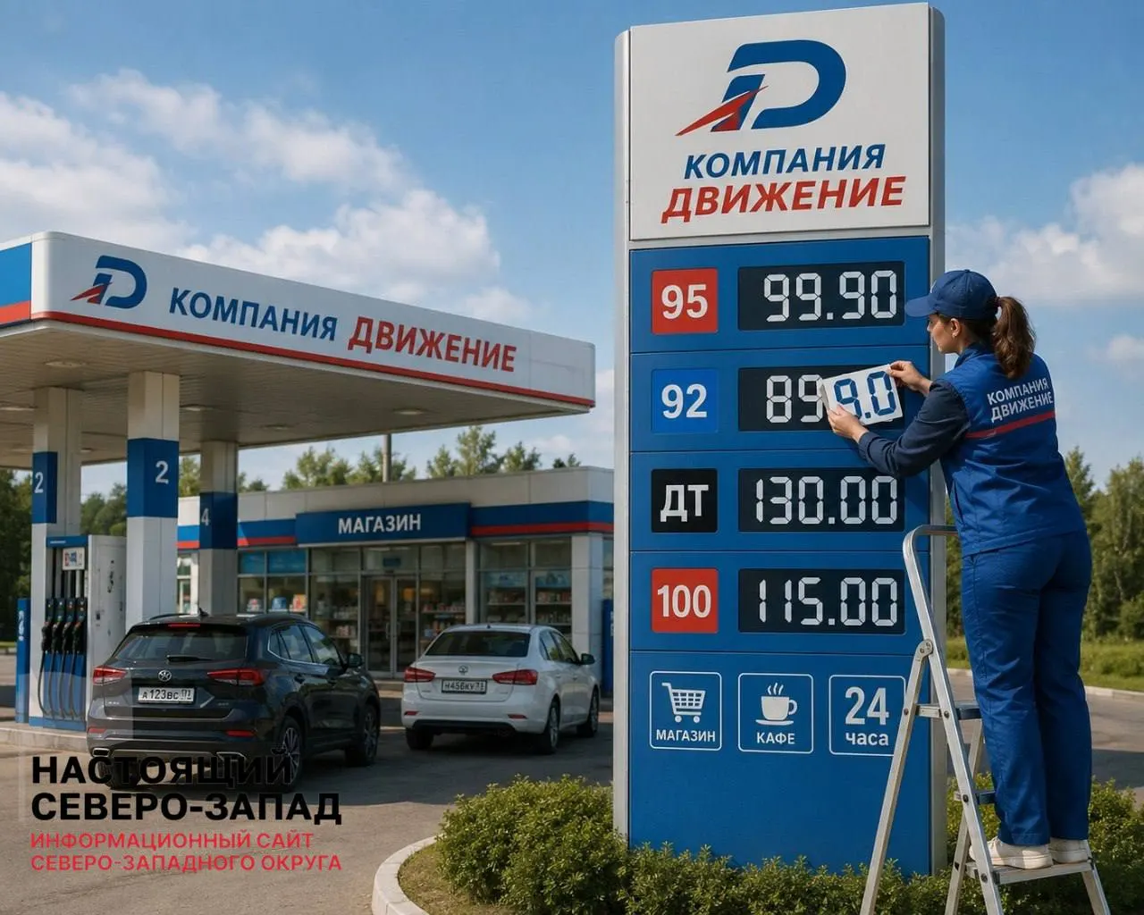 УФАС по Коми проверяет сети «Движение‑Коми» и «Компания 2000» на предмет необоснованного повышения цен: АИ‑92 поднимался до 89,9 руб., АИ‑95 — до 99,9 руб., дизель — до 130 руб.
