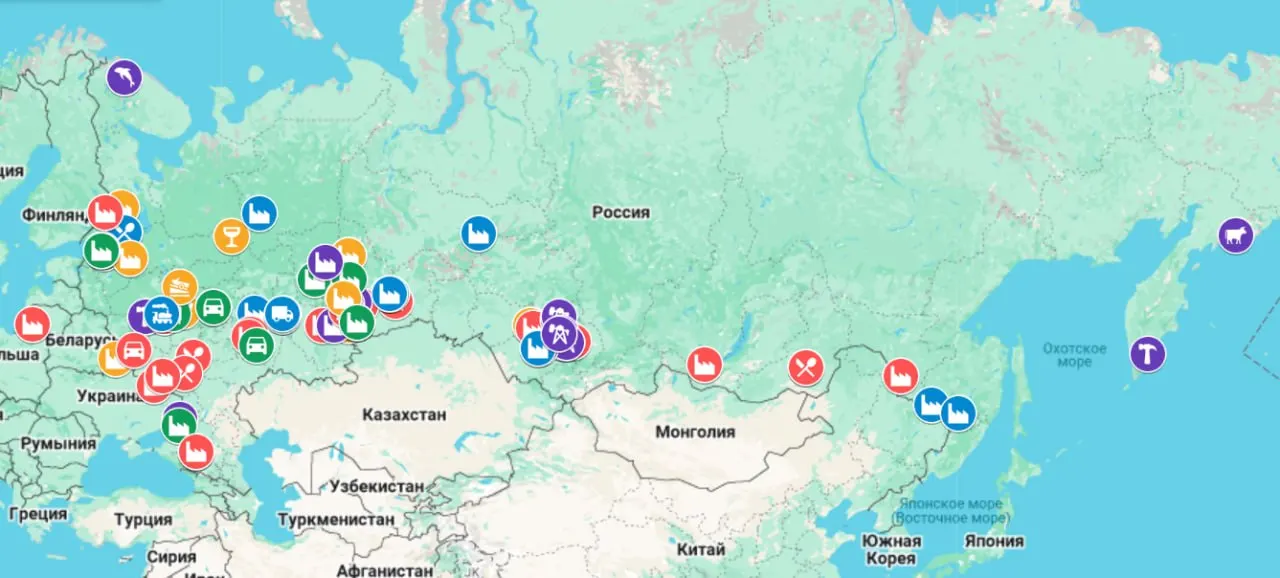 Создана интерактивная карта, фиксирующая простои предприятий, массовые увольнения, задержки зарплат и перевод сотрудников на сокращённую рабочую неделю. С начала 2026 года число зафиксированных случаев уже превысило показатели 2025 года.