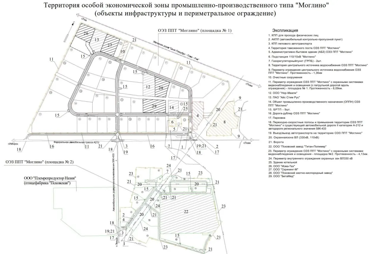 Руководство особой экономической зоны заказало охрану на сумму 19,2 млн рублей. Опубликованная карта показывает всего семь резидентов — один из них уже в процедуре банкротства, что ставит под сомнение заявленные чиновниками масштабы площадки.