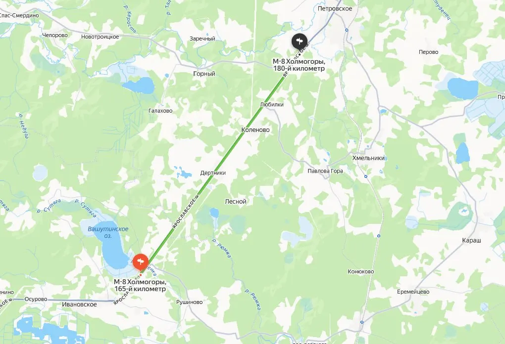 Победитель контракта — питерская компания ВАД. Контракт охватывает 15-километровый участок трассы М-8 на диапазоне 165–180 км между Слободкой Переславль-Залесского и Копорьем Ростовского округа; стоимость проекта — 7,2 млрд рублей. Работы начнутся после подписания договора, а полный ремонт должен быть завершён к 10 октября 2028 года.