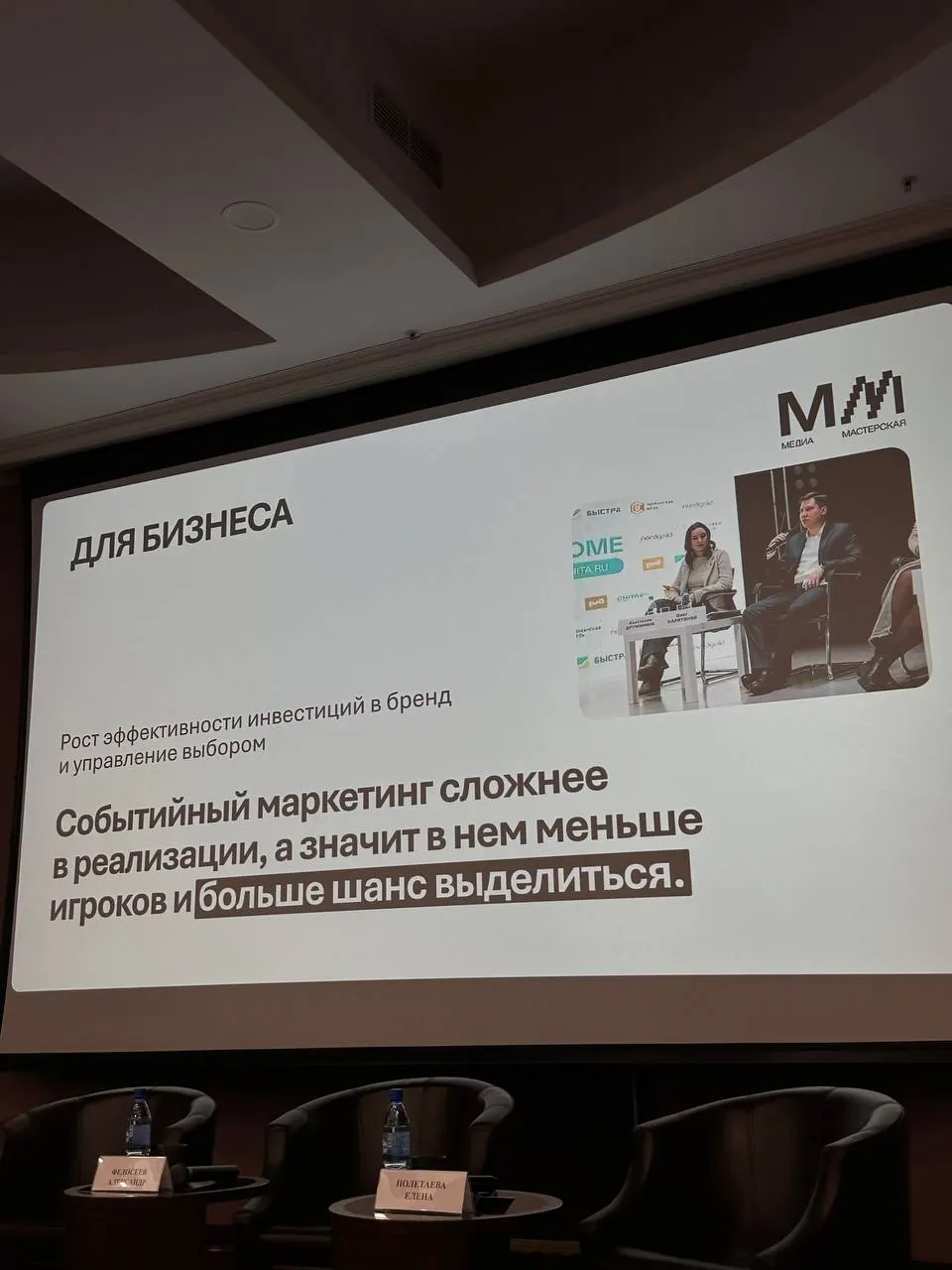 Мероприятия повышают узнаваемость бренда и связаны с ростом прибыли: 46% заключённых контрактов принесли бренд‑специфичные запросы, что демонстрирует связь между активностями и результатами.