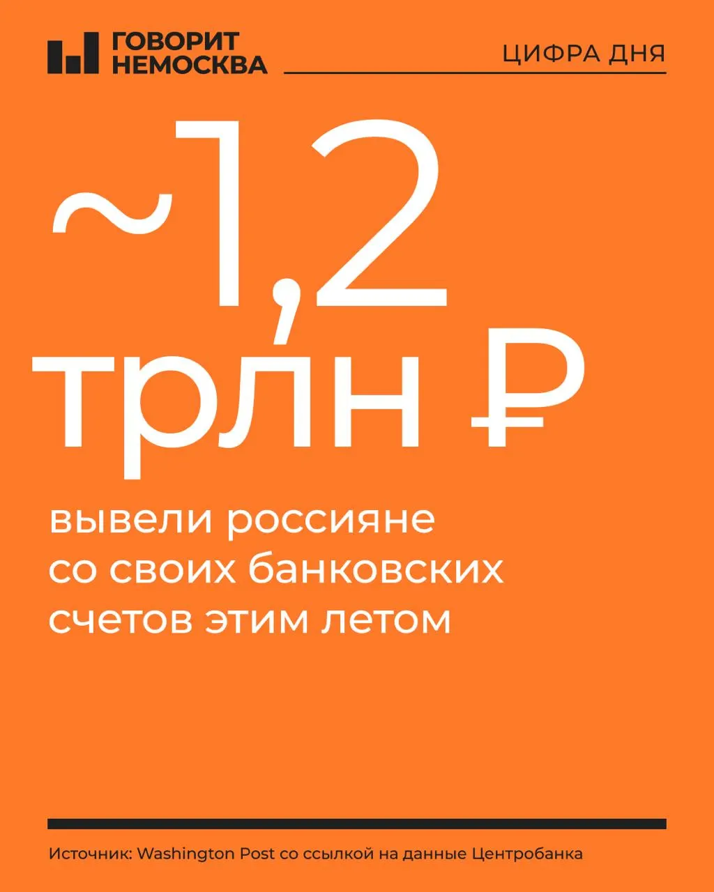 За лето россияне вывели триллионы рублей и усилили тревогу за сохранность активов на фоне экономической нестабильности и мер государства.