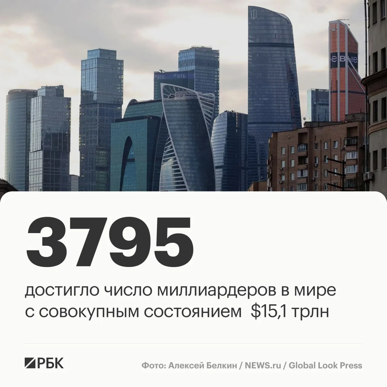 Число миллиардеров в&nbsp;мире достигло рекордного уровня по&nbsp;итогам 2025&nbsp;года