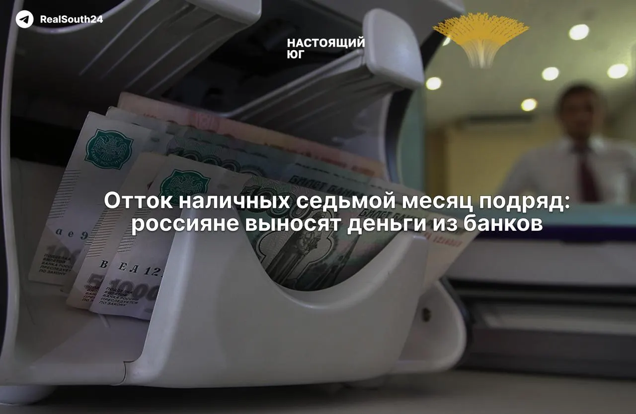 Экономисты связывают рост использования наличных с налоговой нагрузкой и страхом заморозки счетов, несмотря на заверения регуляторов о стабильности банковской системы.