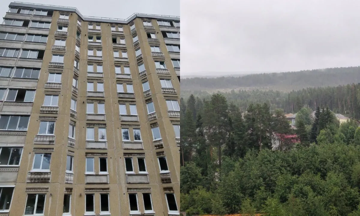Долгострой в Костомукше возобновили после затяжной паузы, связанной с банкротством застройщика и проблемами с консервацией; сдача запланирована на декабрь 2026 года.