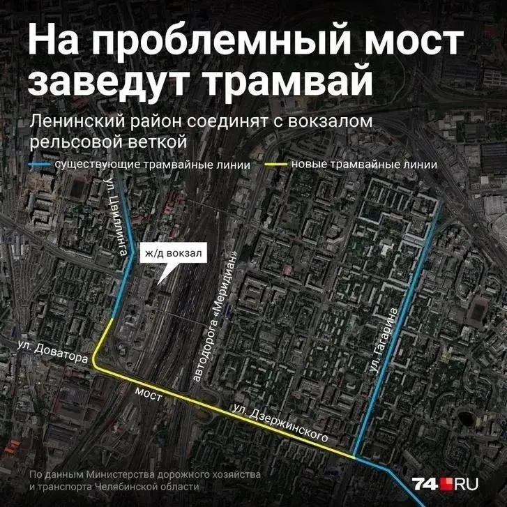 В Челябинске разгораются суды по проекту трамвайной линии через мост: подрядчик и ведомство спорят о финансах и сроках, проект переводят под землю, а сроки реализации существенно растягиваются.