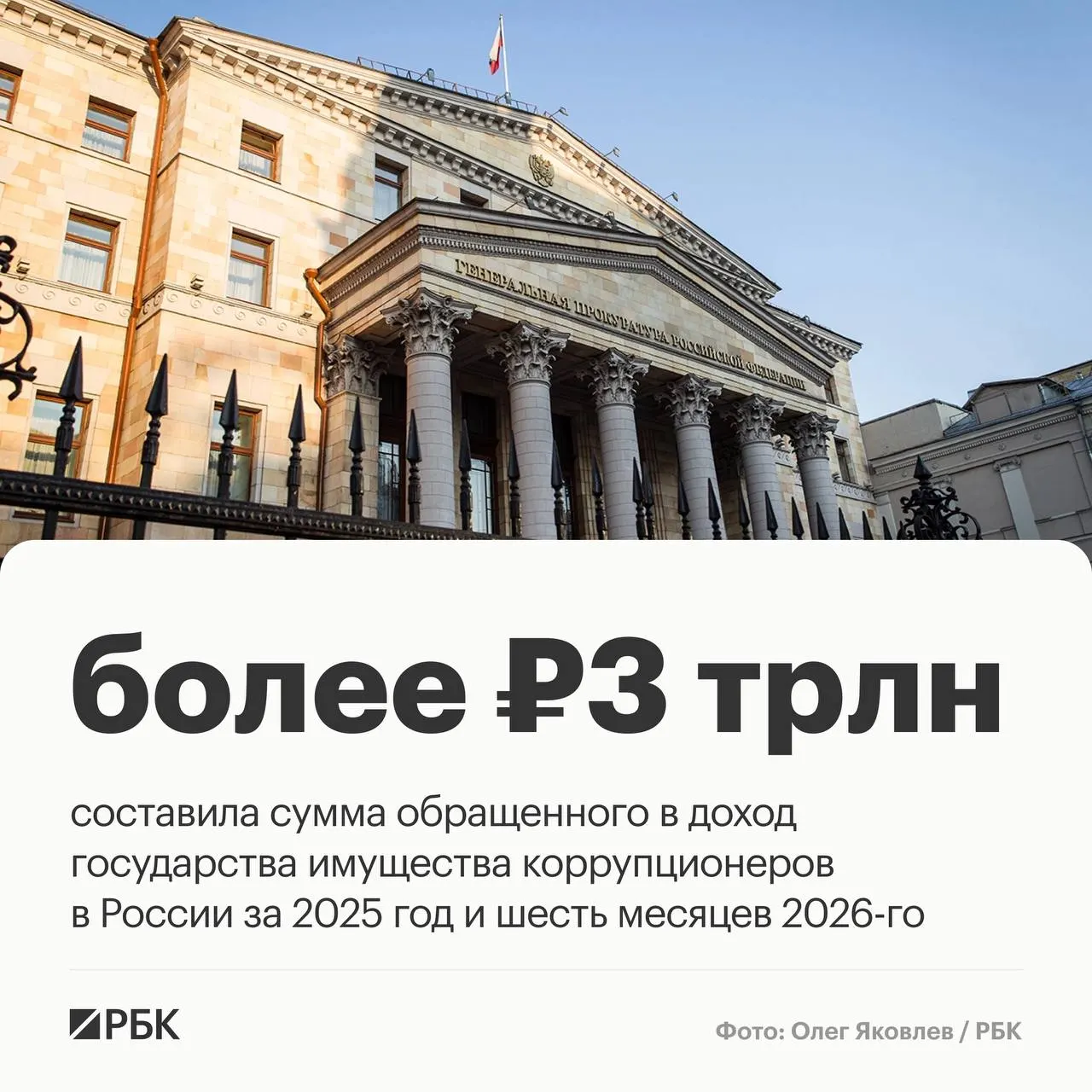 Генпрокурор сообщил о росте дел о коррупции: увеличение числа осуждений, возмещения ущерба и ареста имущества достигают существенных значений.