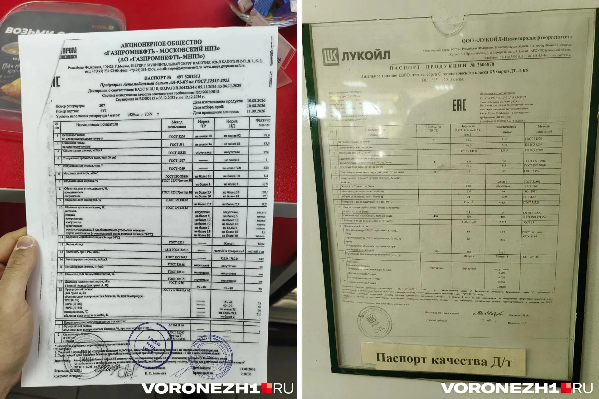 Разбор причин, по которым на заправках могли выдавать неактуальные документы на топливо, и что это может означать для контроля качества.