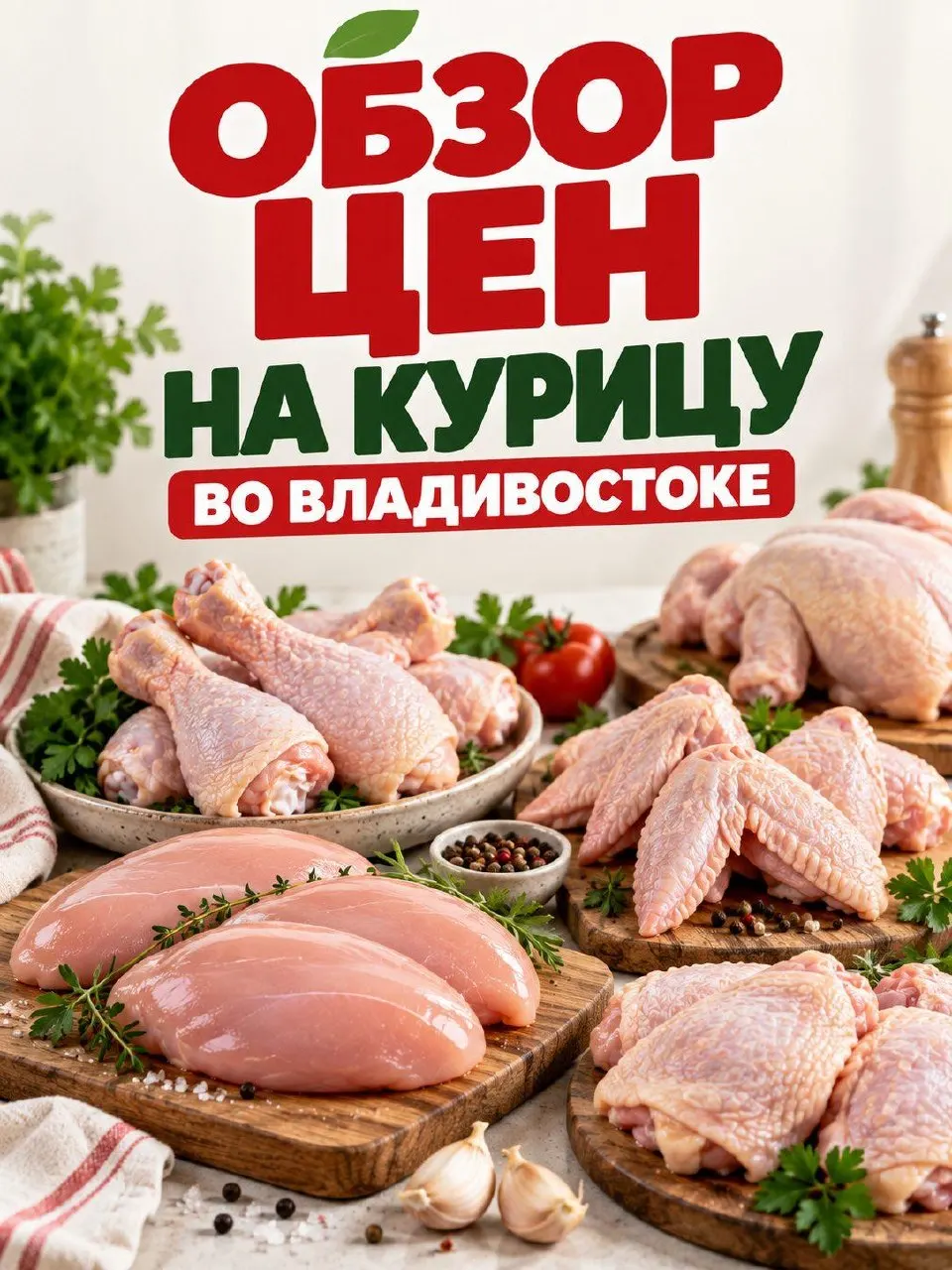 Цены на куриное мясо снова растут: зафиксированы рекордные цены на куриное бедро без костей и другие части птицы в городе.