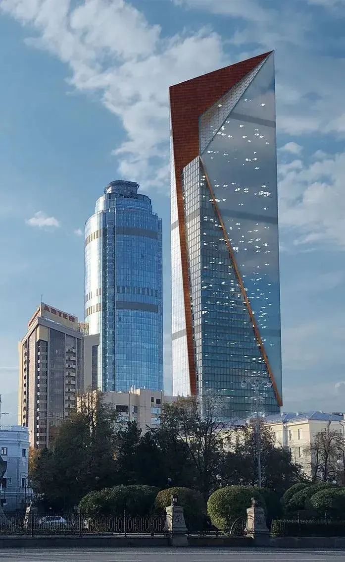 Строительство первого небоскрёба высотой 300 метров стартовало; проект предусматривает трехуровневый панорамный бассейн и смотровую площадку.