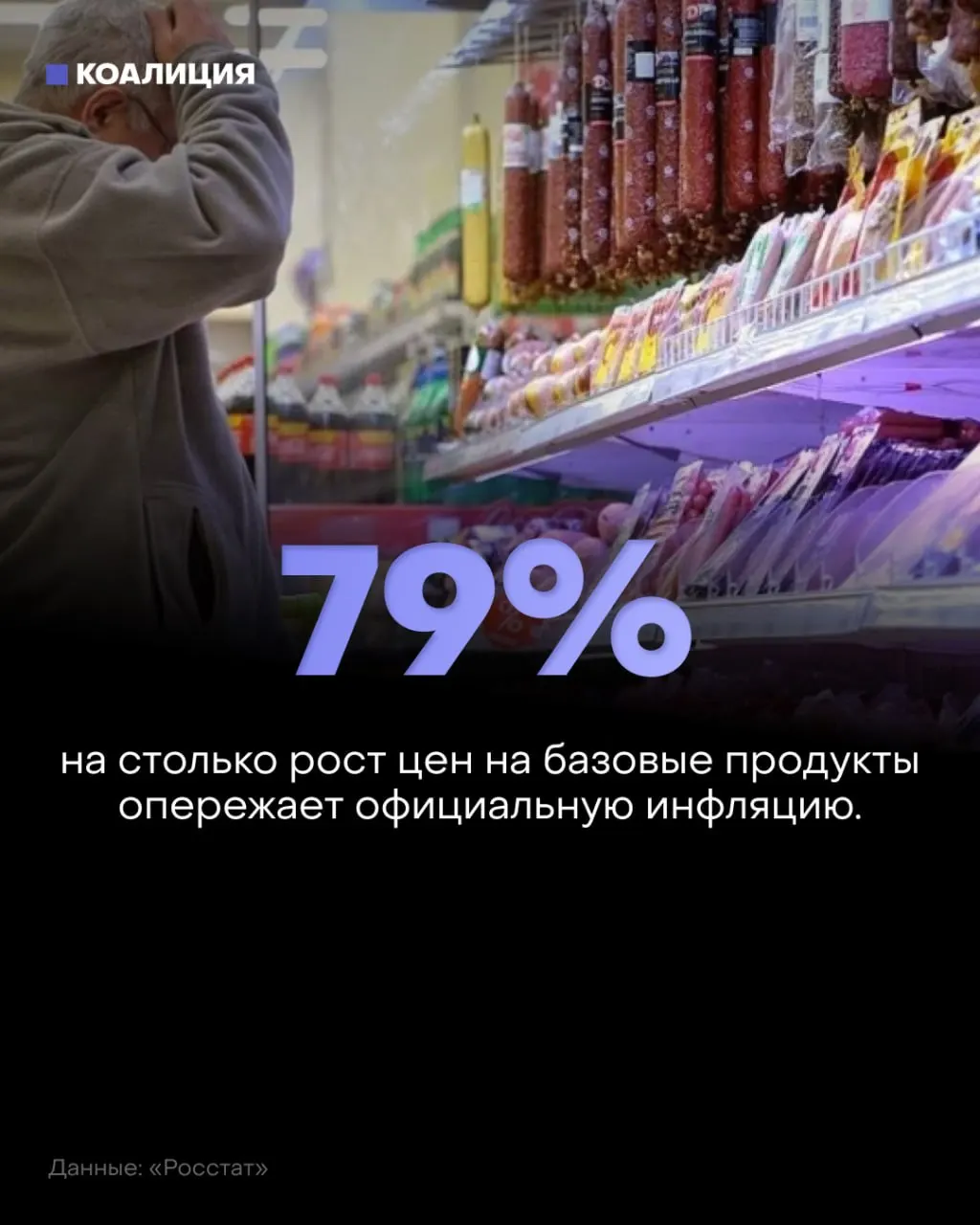 За период январь–июль базовый набор подорожал примерно на 8,5%, в то время как официальная инфляция около 4,75%.