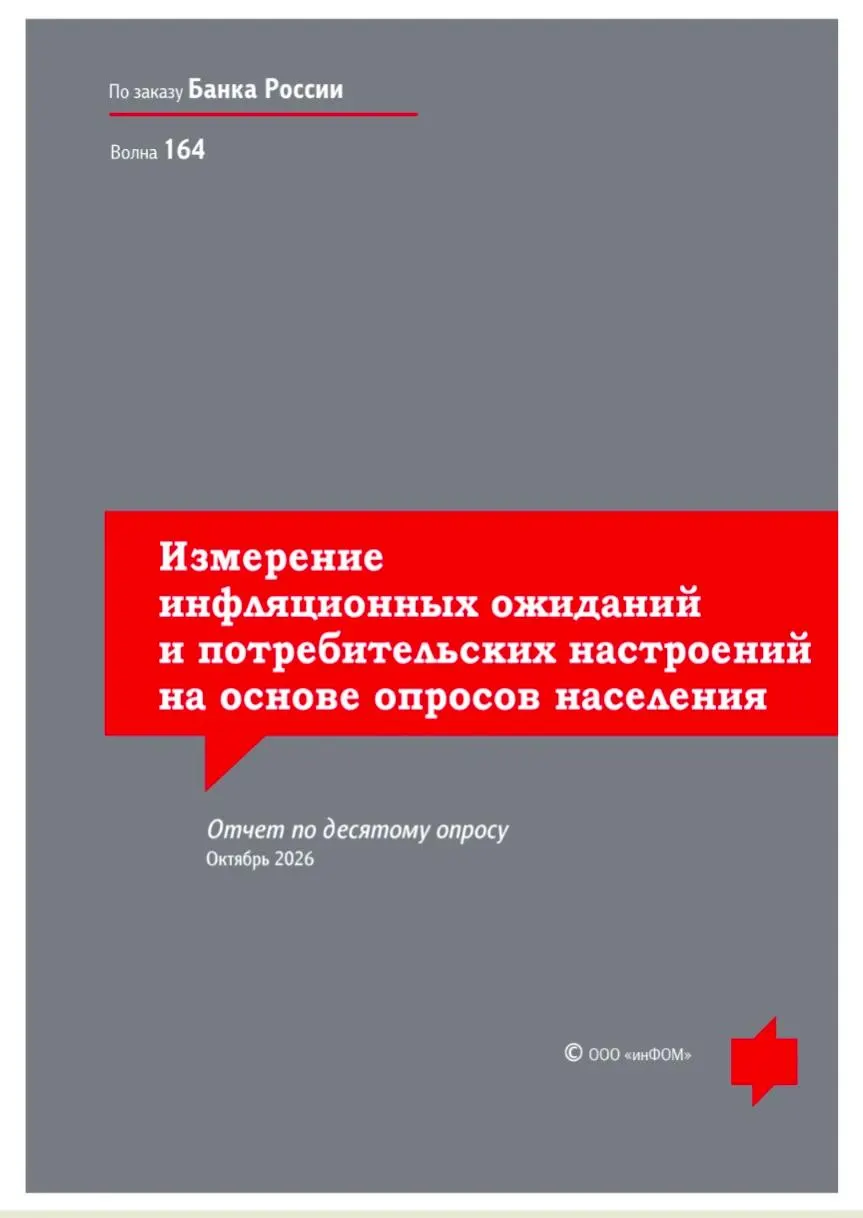 Население оценивает инфляцию в октябре примерно вдвое выше официальной, что фиксирует рост цен на ЖКУ, яйца, мясо и фрукты.